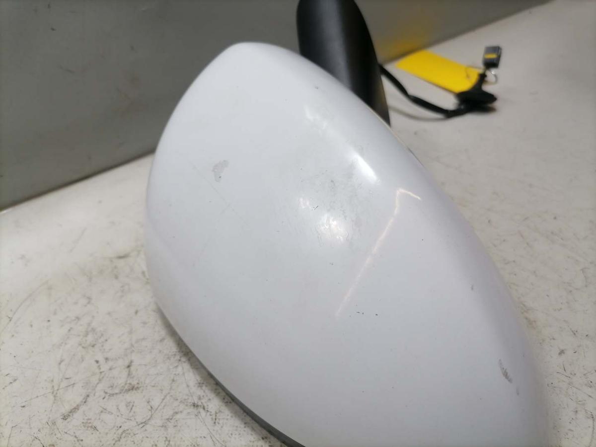 Opel Corsa D original Au&szlig;enspiegel rechts Y474 Casablancawei&szlig; elektrisch BJ08